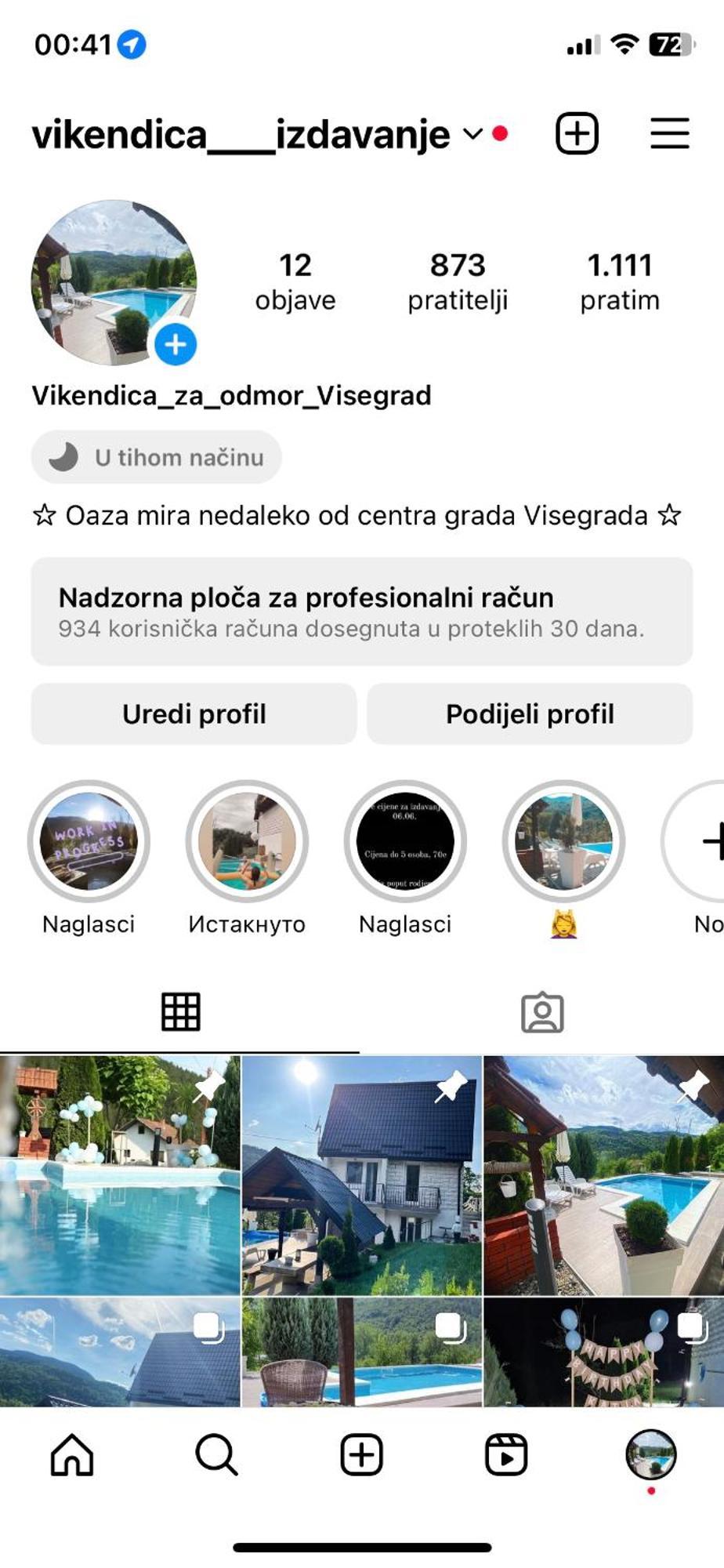 Hébergement de vacances Vikendica Sa Bazenom *
